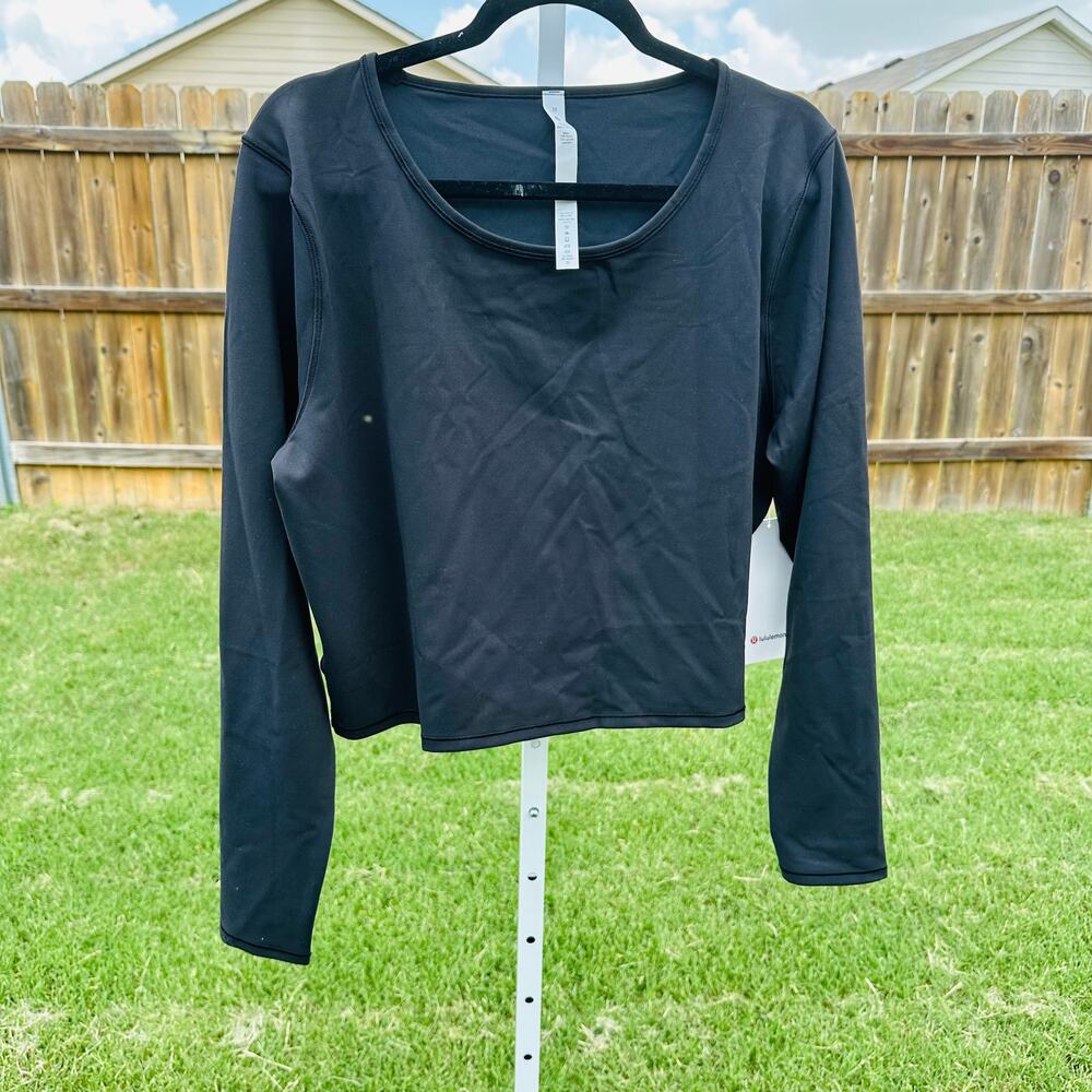 Copied - Lululemon Black Long Sleeve Top Size 20